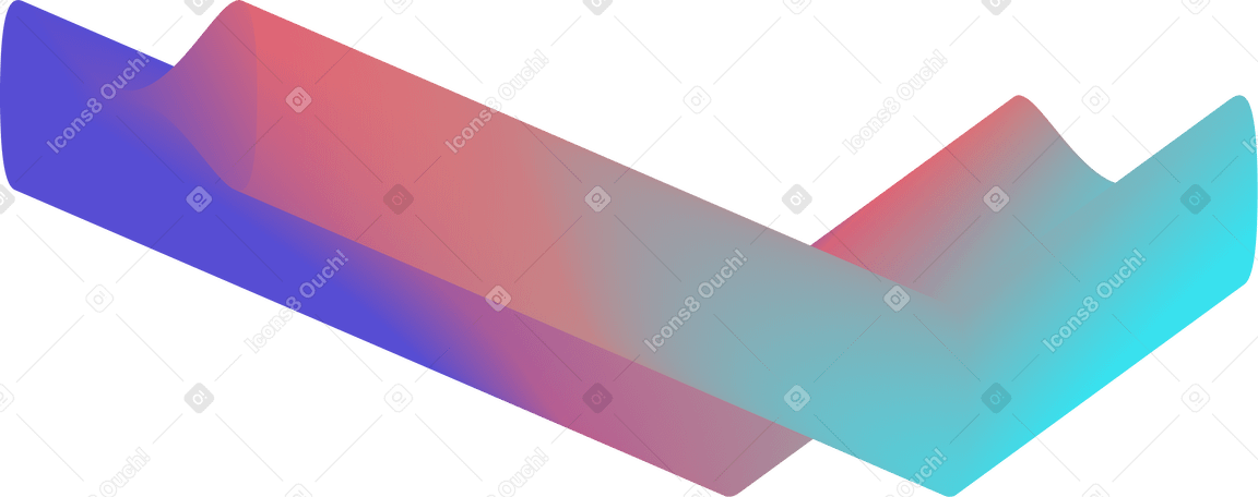 colorful line PNG, SVG