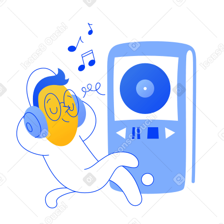 Music player PNG, SVG