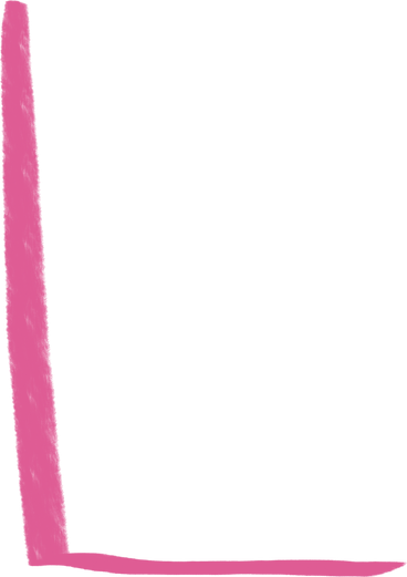 big pink corner PNG, SVG