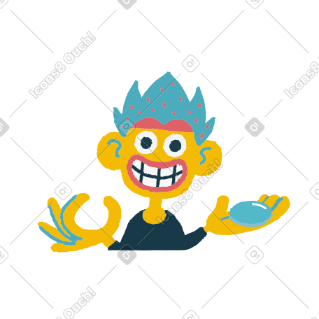 男性角色用肥皂洗手 PNG, SVG