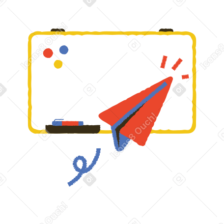 Classroom Illustration in PNG, SVG