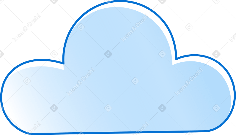 cloud small PNG, SVG