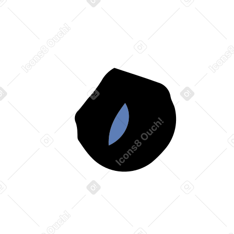 blue shape Illustration in PNG, SVG