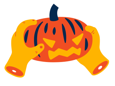 Halloween decorations PNG, SVG