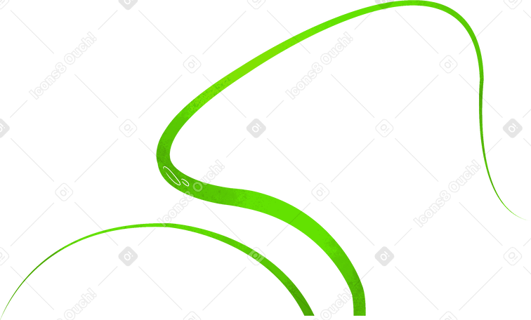 green decorative line в PNG, SVG