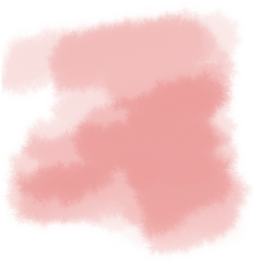 Pink uneven watercolor stain PNG、SVG