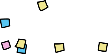 colored post-its PNG, SVG