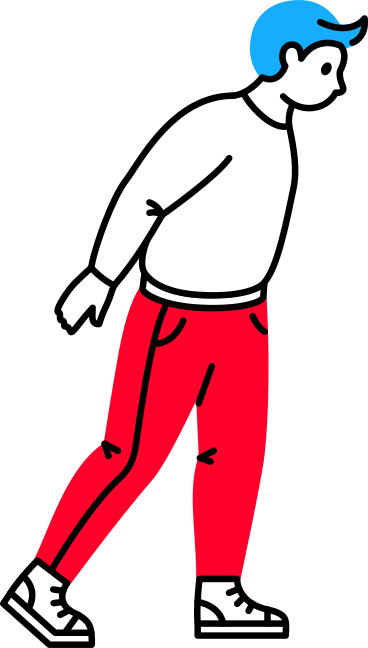 Standing man PNG, SVG