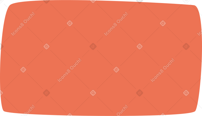 orange rectangle в PNG, SVG