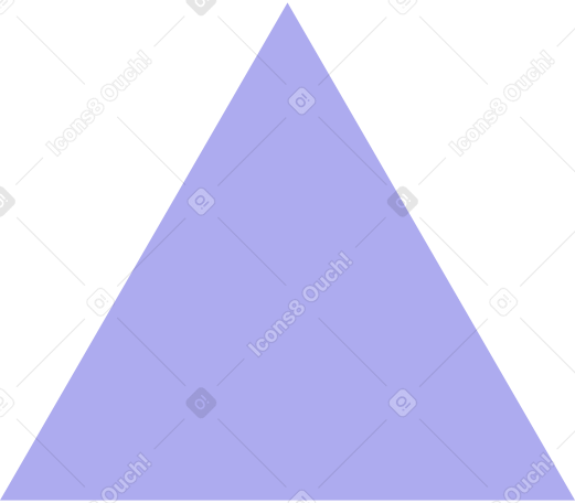 purple triangle PNG、SVG