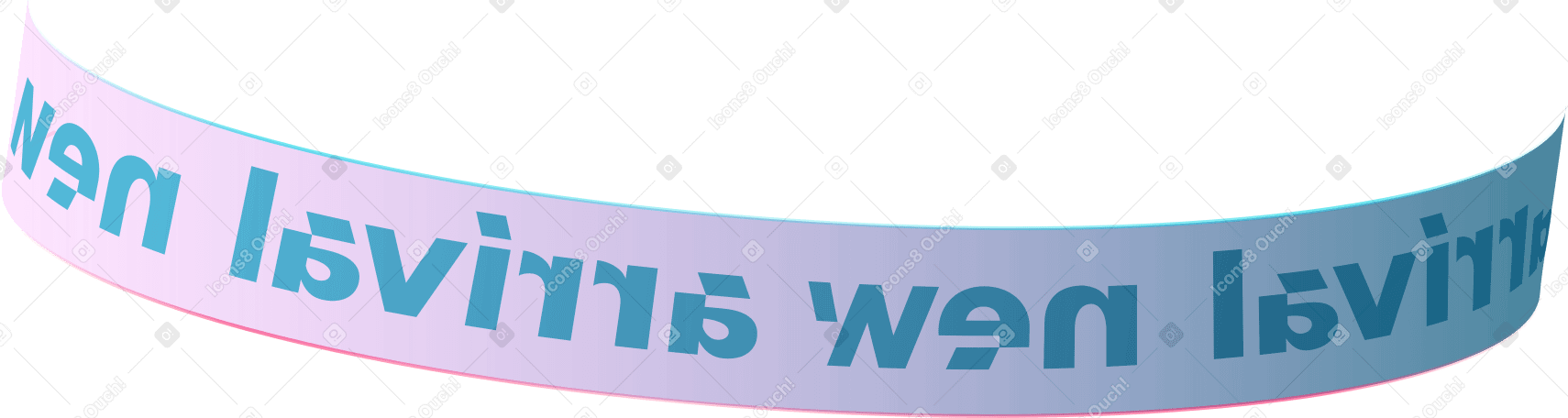 text new arrival lettering bottom PNG, SVG