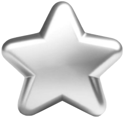 chrome star PNG, SVG