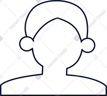 Human avatar PNG, SVG