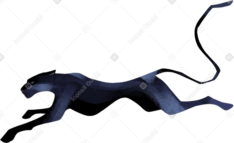 panther PNG, SVG