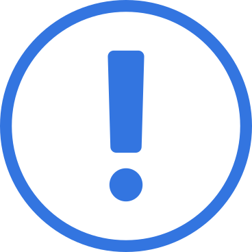 Exclamation sign in circle PNG, SVG