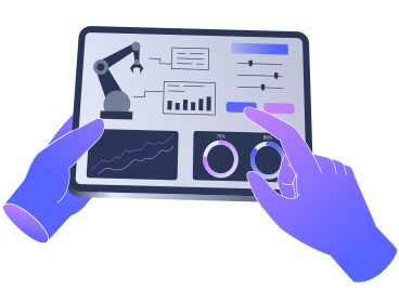 Work automation, console control PNG, SVG