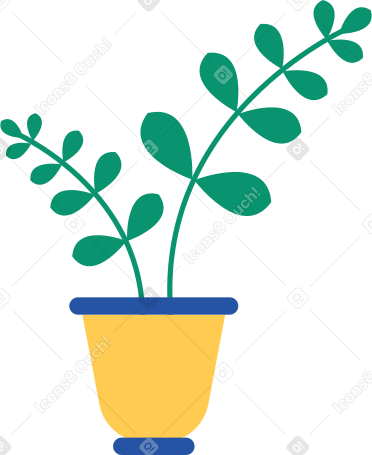 pianta in vaso PNG, SVG
