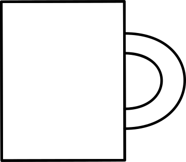 Кружка белого кофе в PNG, SVG
