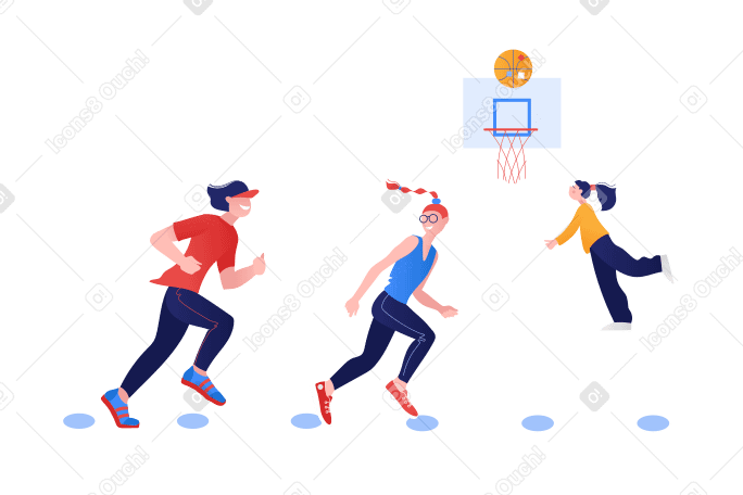 Physical activity Illustration in PNG, SVG