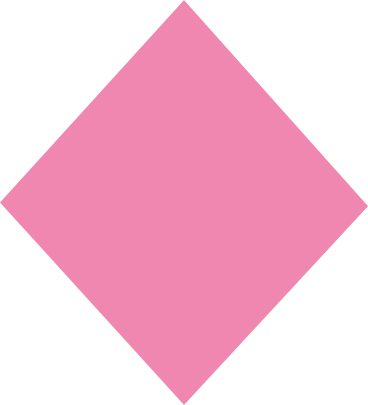 Pink rhombus PNG、SVG