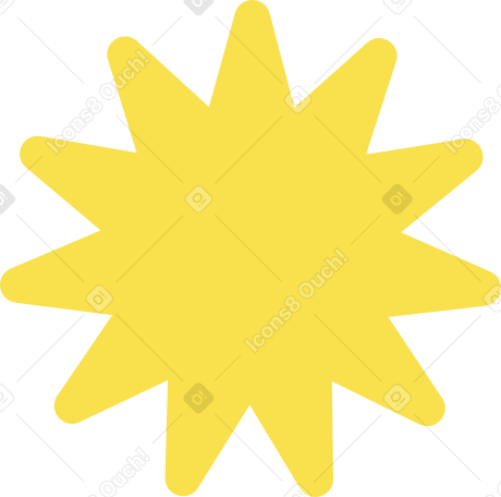 étoile jaune PNG, SVG