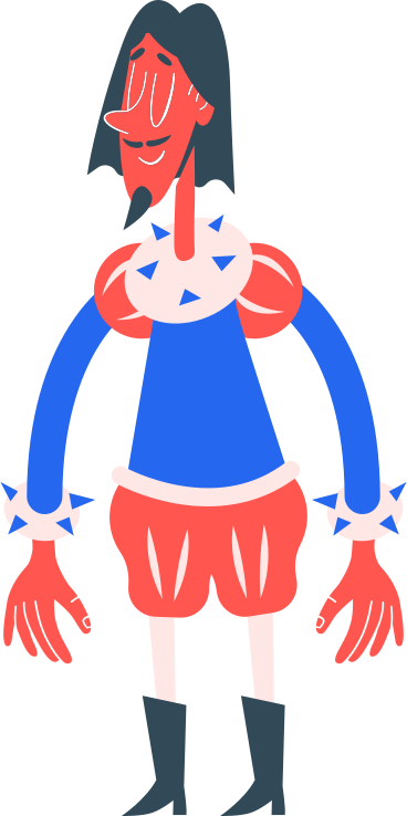Man stands PNG, SVG