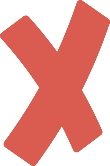 cross x PNG, SVG