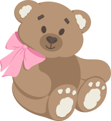teddy bear PNG, SVG