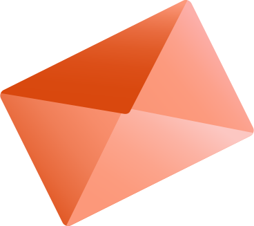 주황색 우편 편지 PNG, SVG