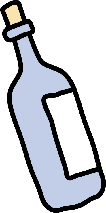 Bottiglia di vino PNG, SVG