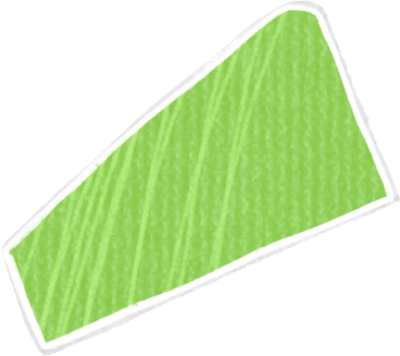 green small curved rectangle PNG, SVG