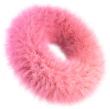 fuzzy donut shape PNG, SVG