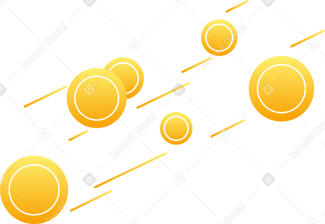 coins money Illustration in PNG, SVG