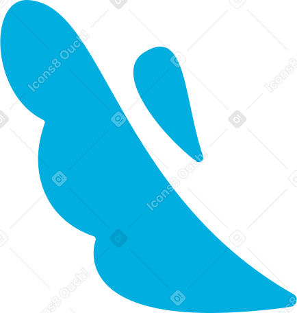 blue water PNG, SVG