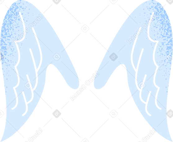 angel wings Illustration in PNG, SVG