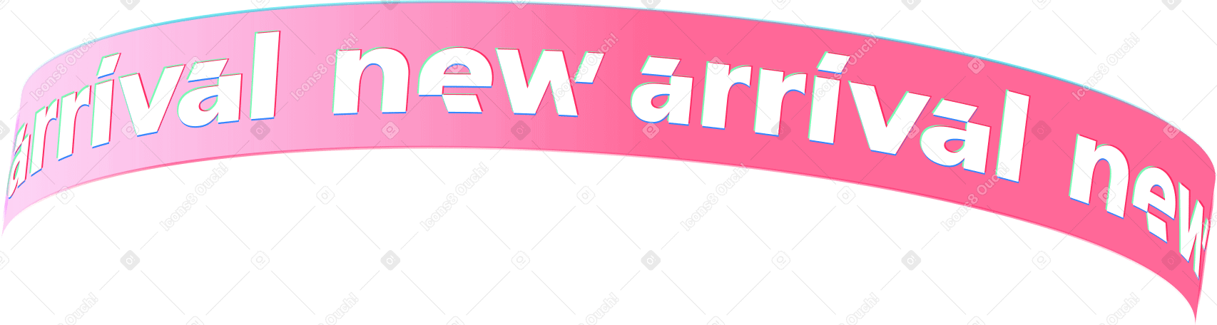 text „new arrival“-schriftzug oben PNG, SVG