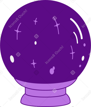 Волшебный шар в PNG, SVG
