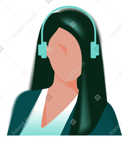 avatar femminile PNG, SVG