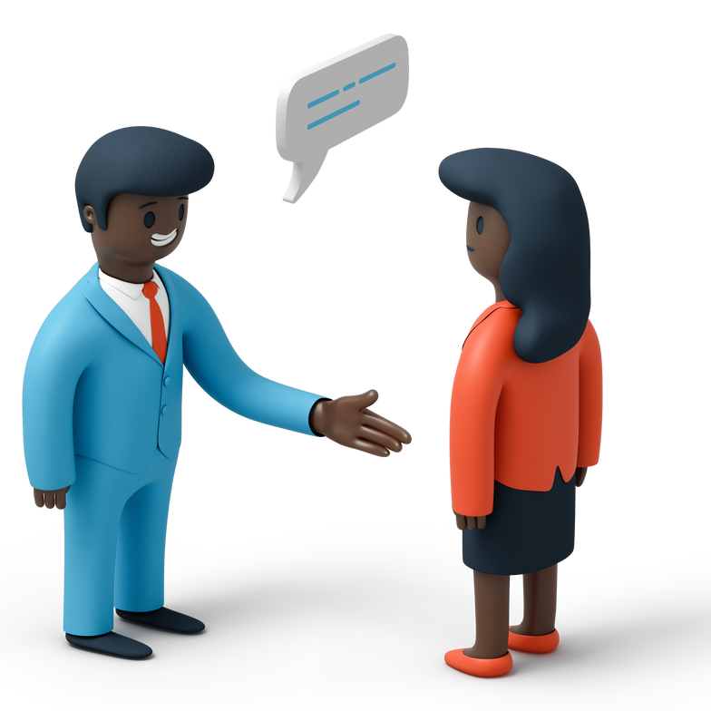 Business meeting Clipart illustration in PNG, SVG