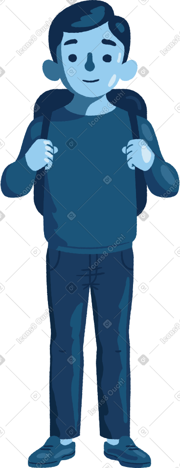 School boy PNG, SVG