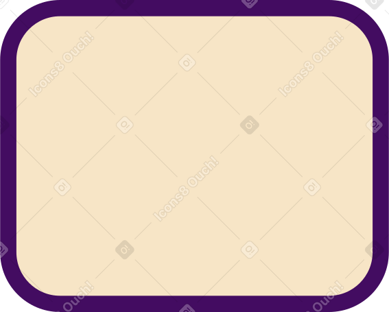 rectangle with a border PNG, SVG
