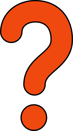 orange question mark clipart