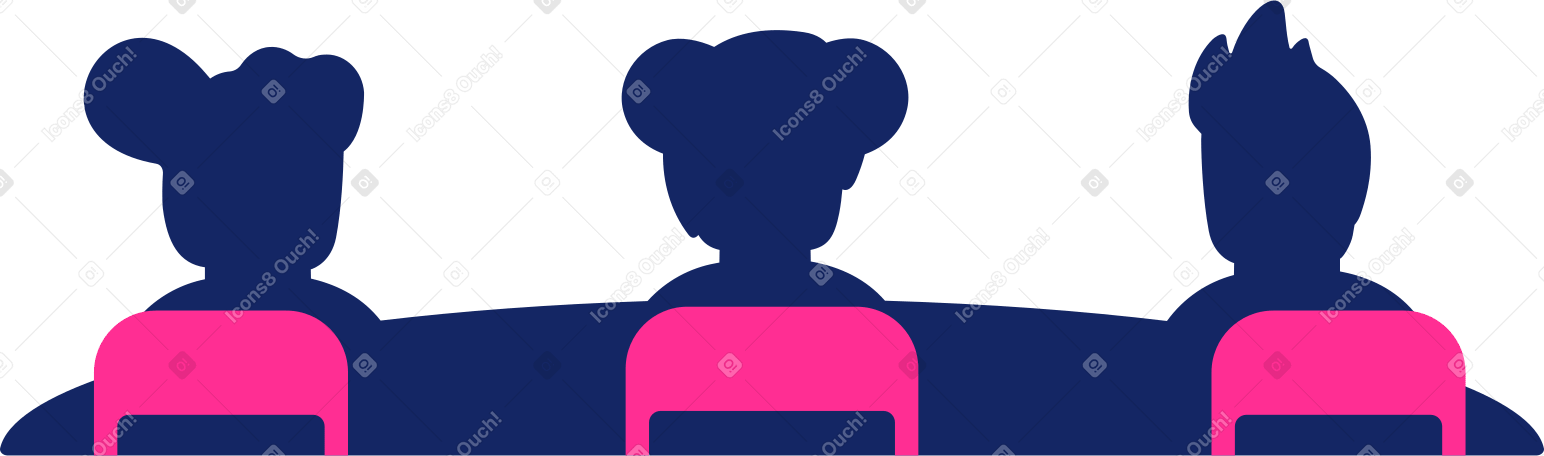 silhouettes de personnes PNG, SVG