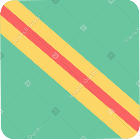 present with big stripe PNG, SVG