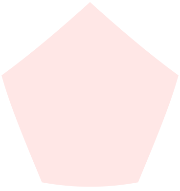 Pentagon beige PNG, SVG