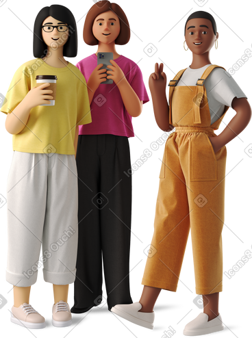 Young women taking a selfie PNG, SVG