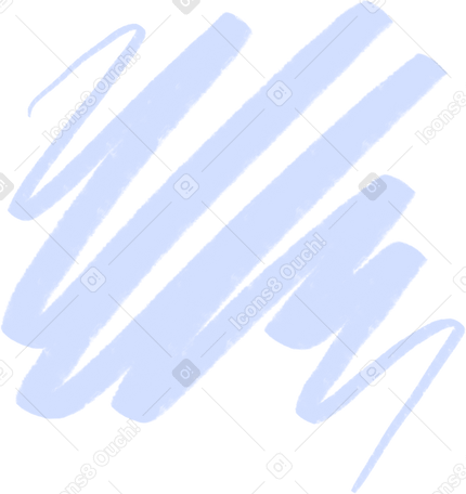 doodly brush line Illustration in PNG, SVG