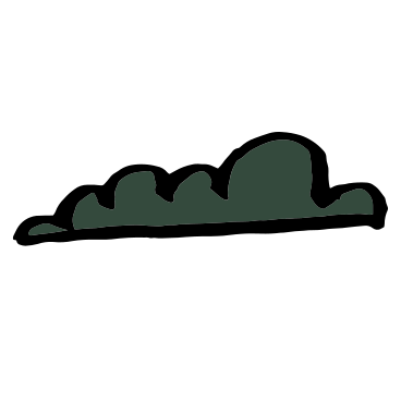 dark green cloud PNG, SVG