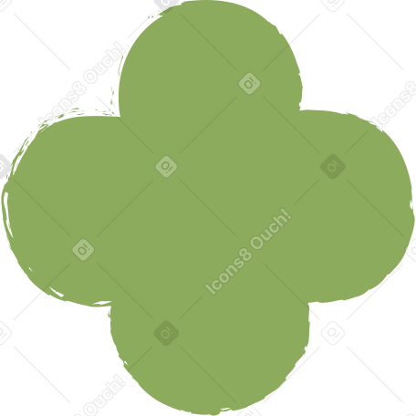 dark green quatrefoil Illustration in PNG, SVG