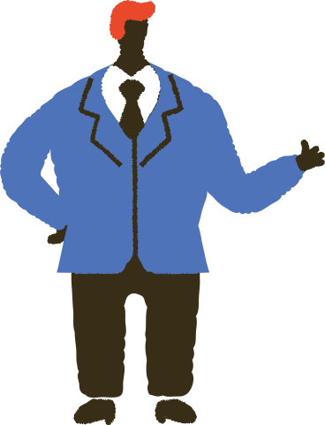 man in suit PNG, SVG
